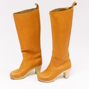 COPY - Swedish hasbeen clog boot in warm leather size 37